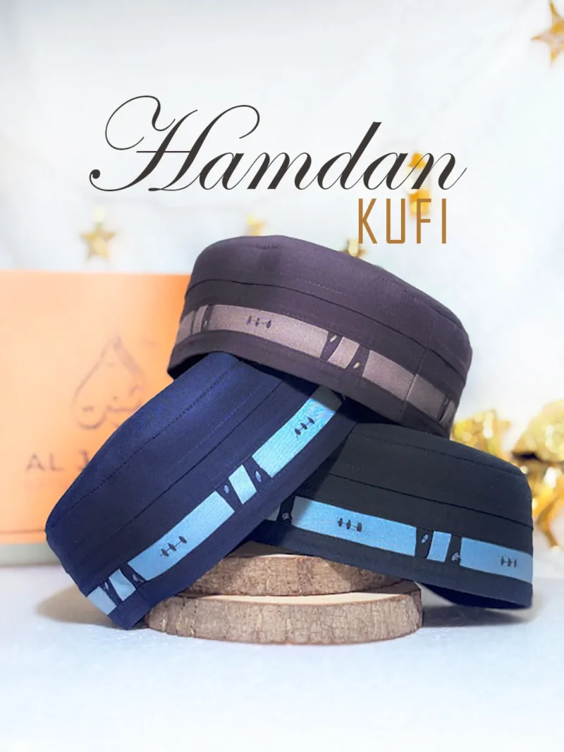 Hamdan Premium Kufi Islamic Prayer Cap